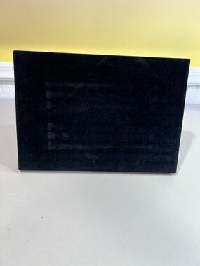 Black Velvet Jewelry Display Tray